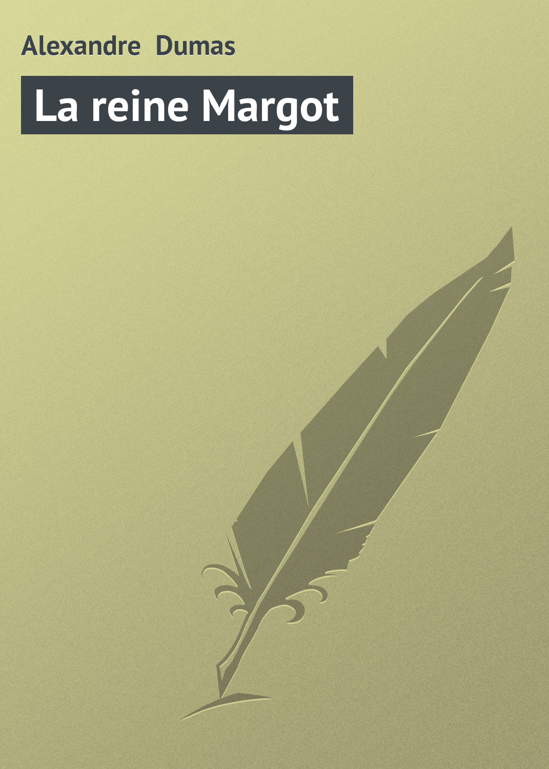 Обложка книги «La reine Margot»