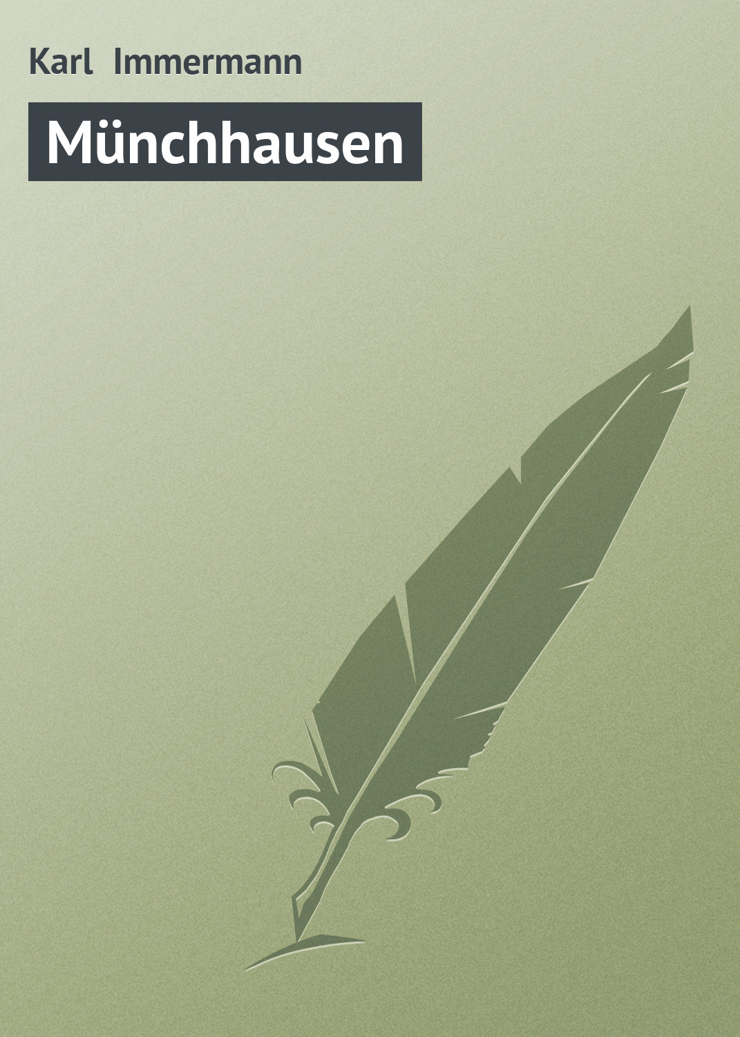 Обложка книги «Münchhausen»
