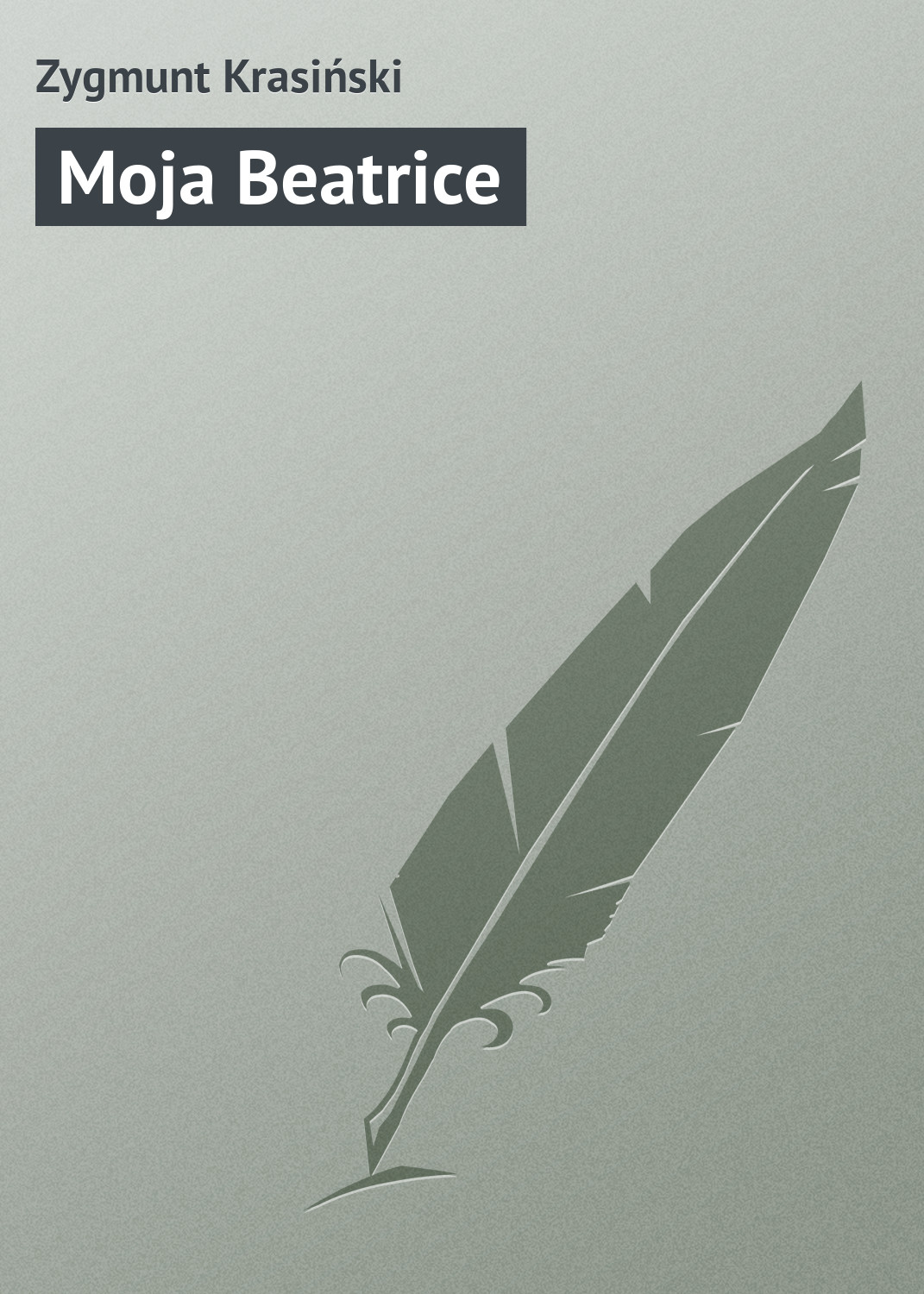 Обложка книги «Moja Beatrice»