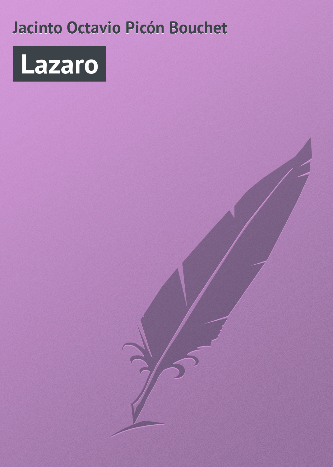 Обложка книги «Lazaro»