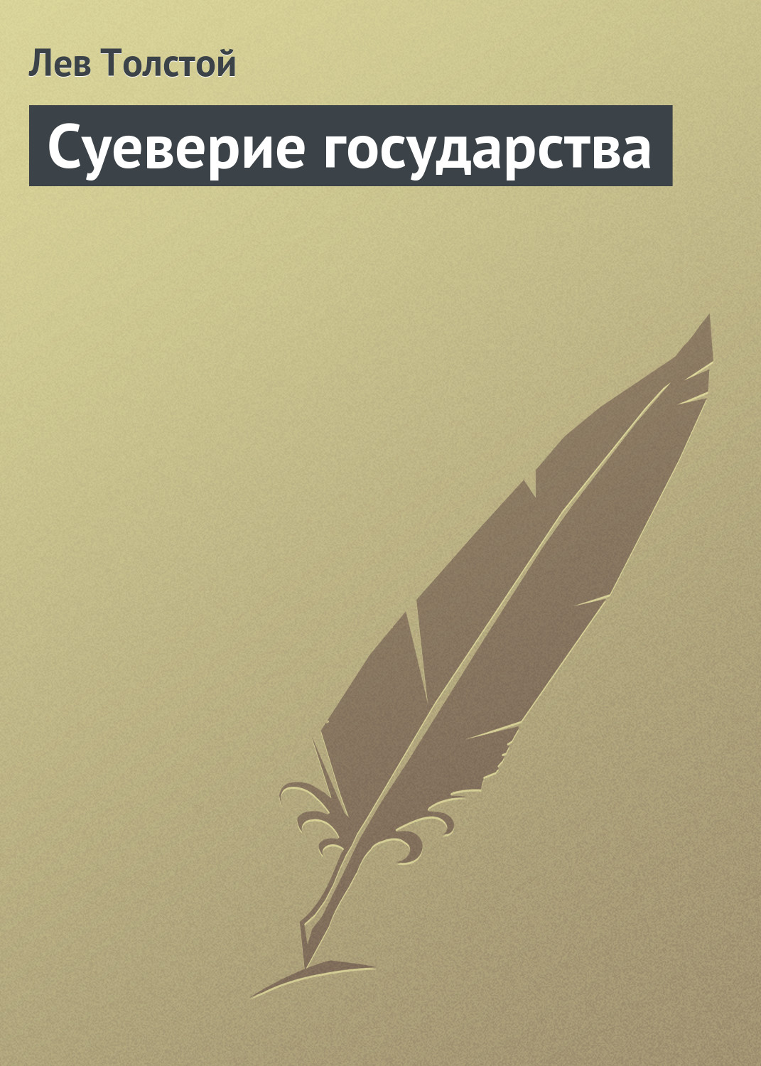 Обложка книги «Суеверие государства»