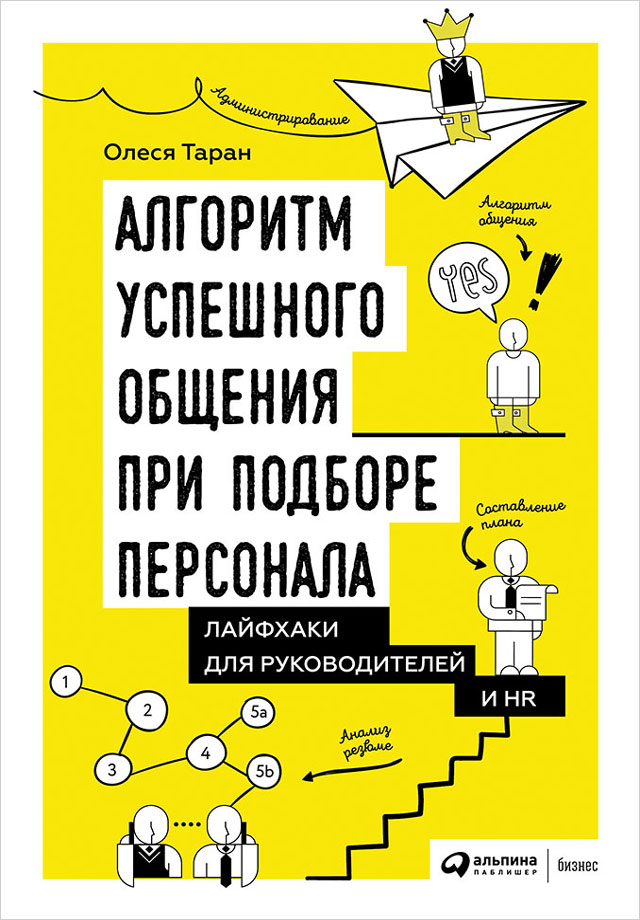 Обложка книги «Алгоритм успешного общения при подборе персонала: Лайфхаки для руководителей и HR»