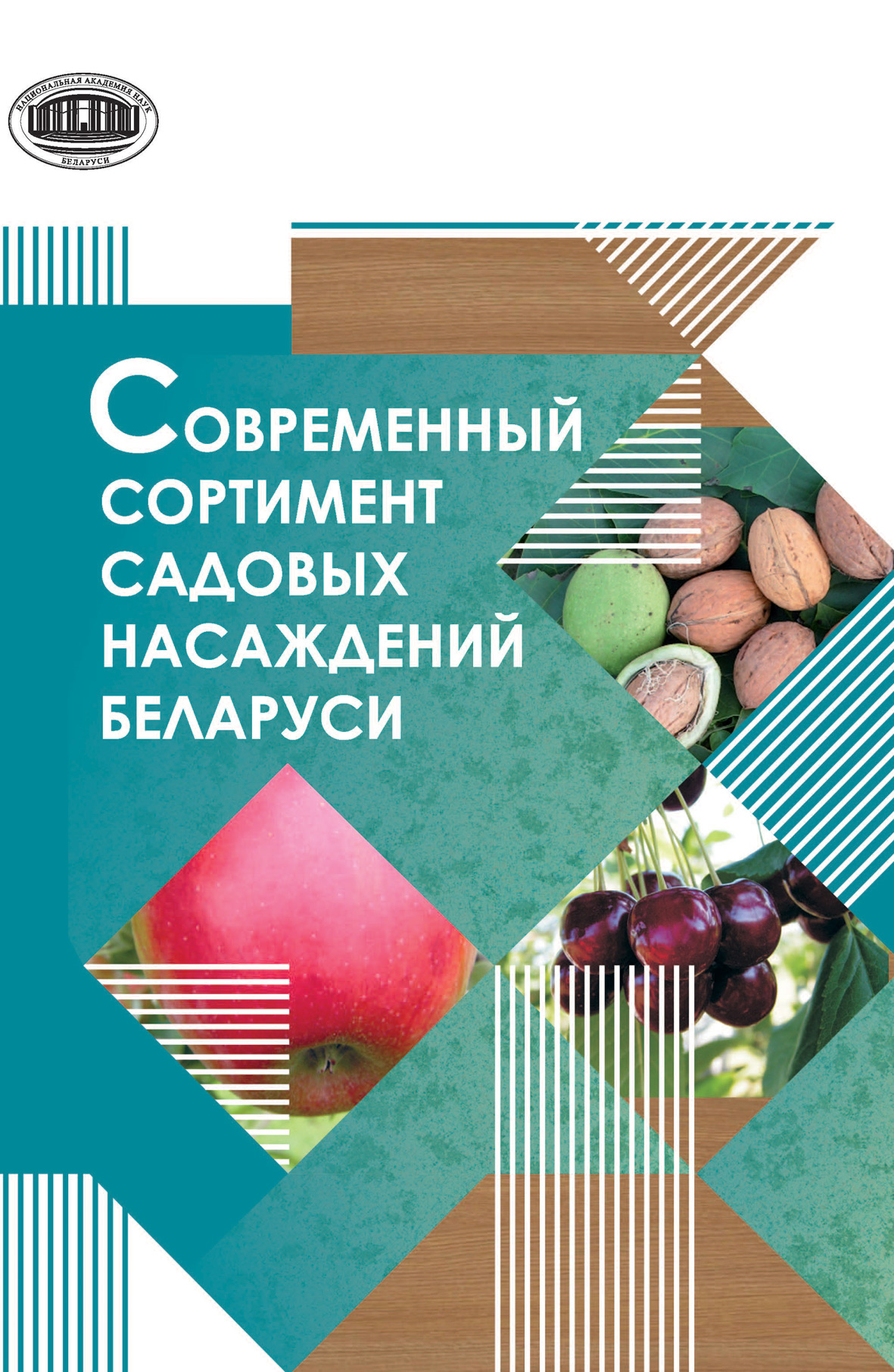 Обложка книги «Современный сортимент садовых насаждений Беларуси»