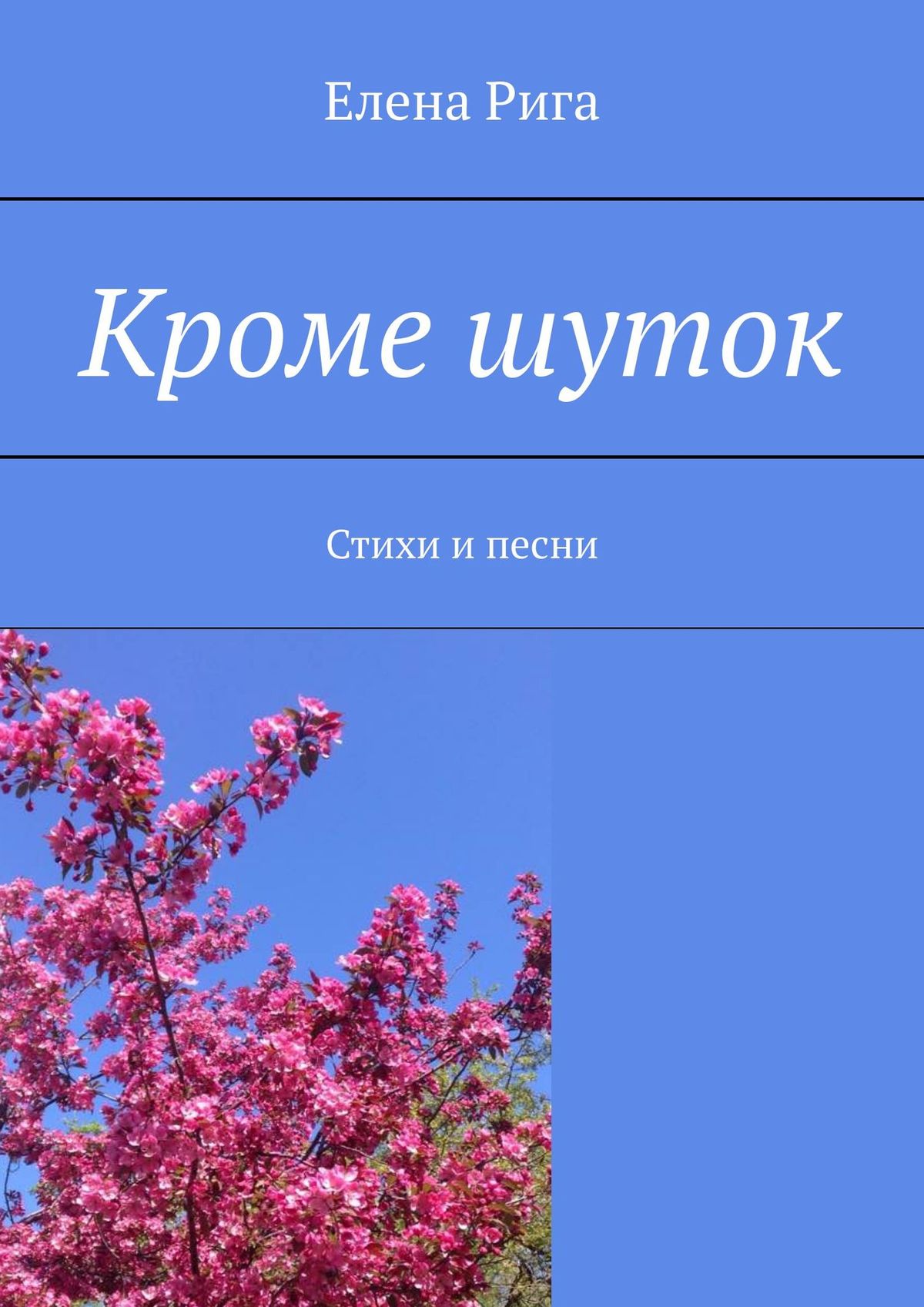 Обложка книги «Кроме шуток. Стихи и песни»