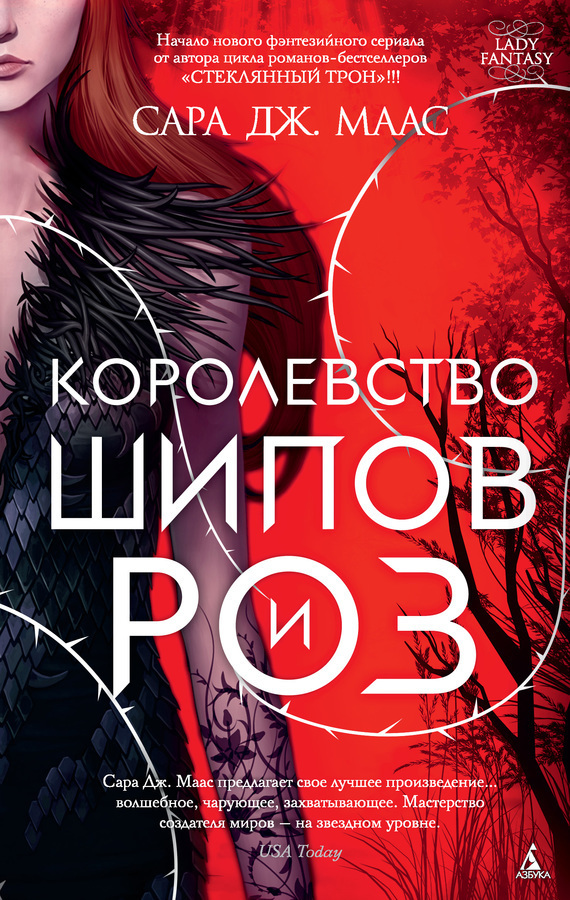 Обложка книги «Королевство шипов и роз»