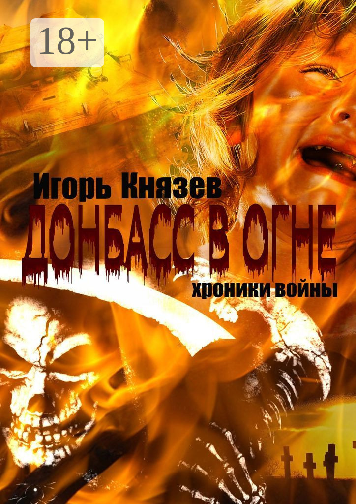 Обложка книги «Донбасс в огне. Хроники войны»
