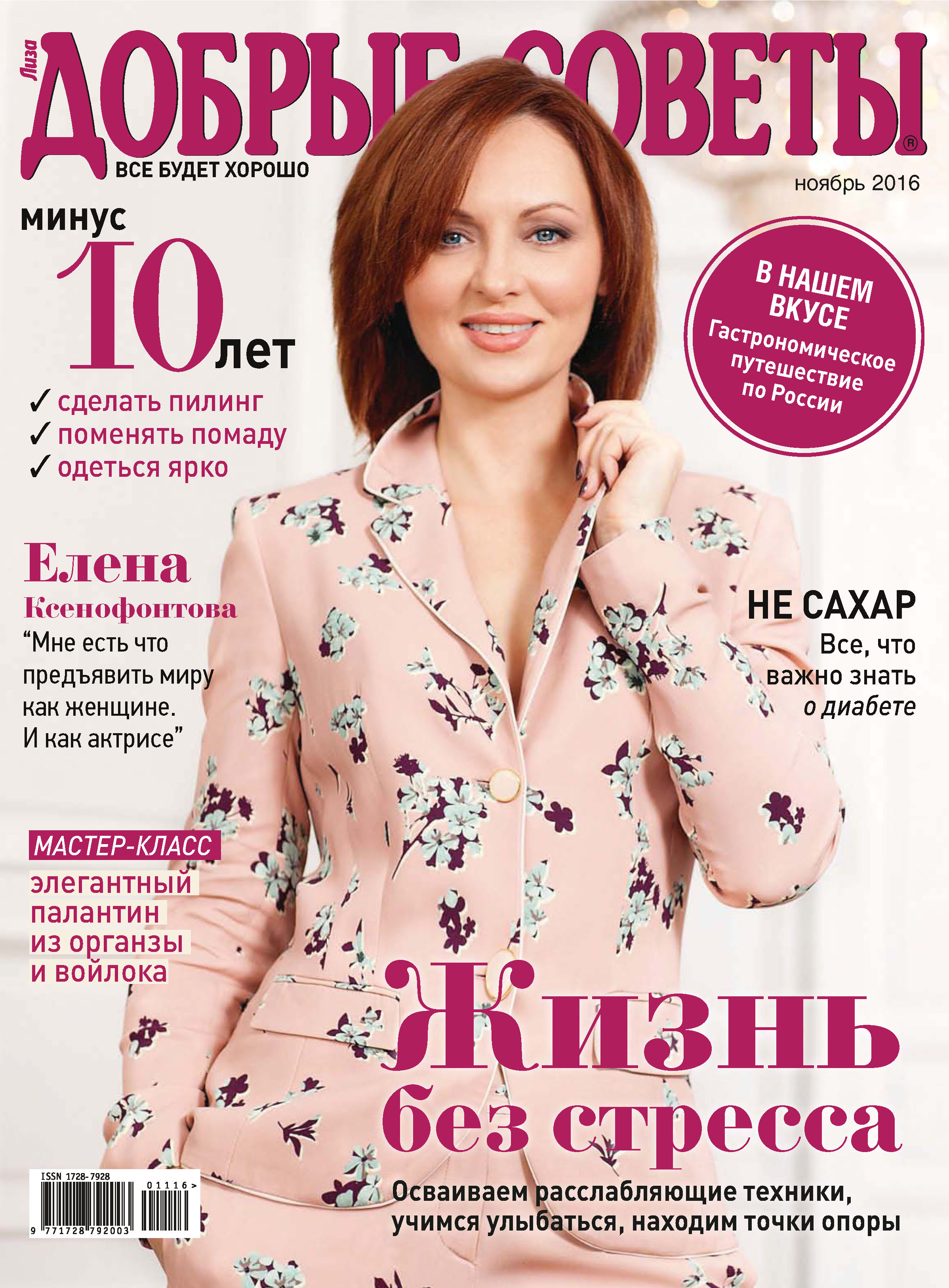 Обложка книги «Добрые советы №11/2016»