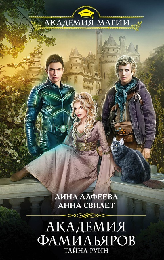 Обложка книги «Академия фамильяров. Тайна руин»