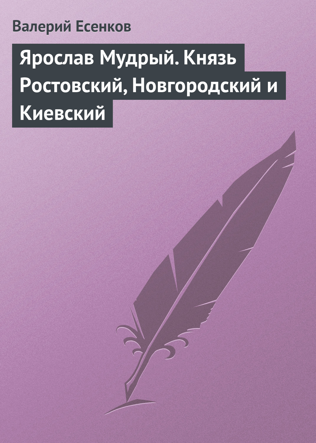 Обложка книги «Ярослав Мудрый. Князь Ростовский, Новгородский и Киевский»