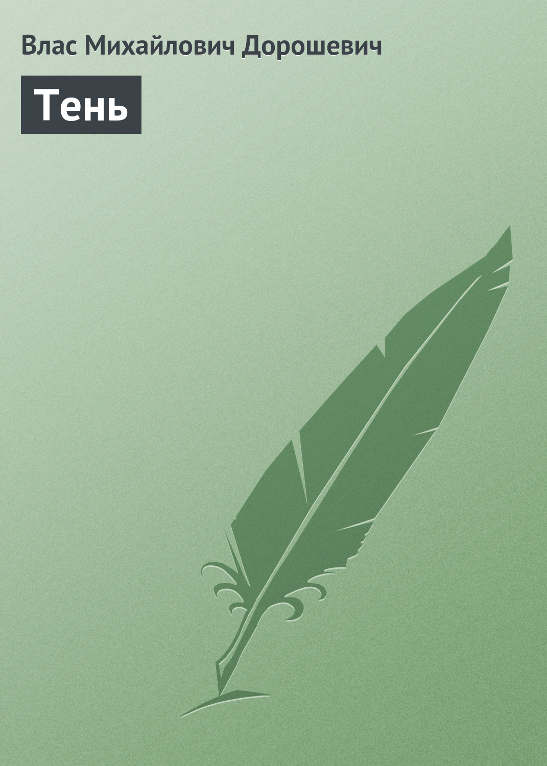 Обложка книги «Тень»