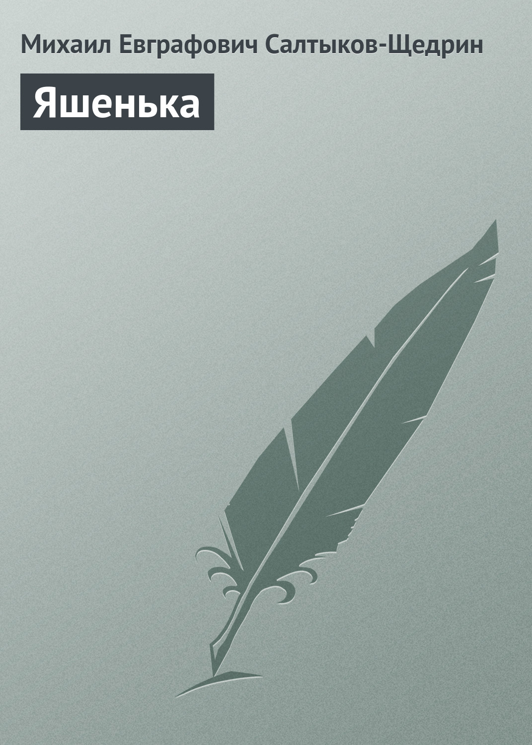 Обложка книги «Яшенька»