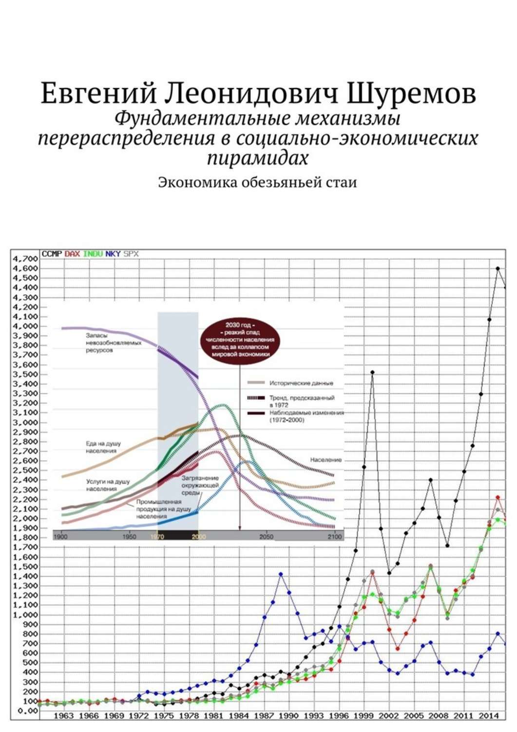 Обложка книги «Фундаментальные механизмы перераспределения в социально-экономических пирамидах. Экономика обезьяньей стаи»