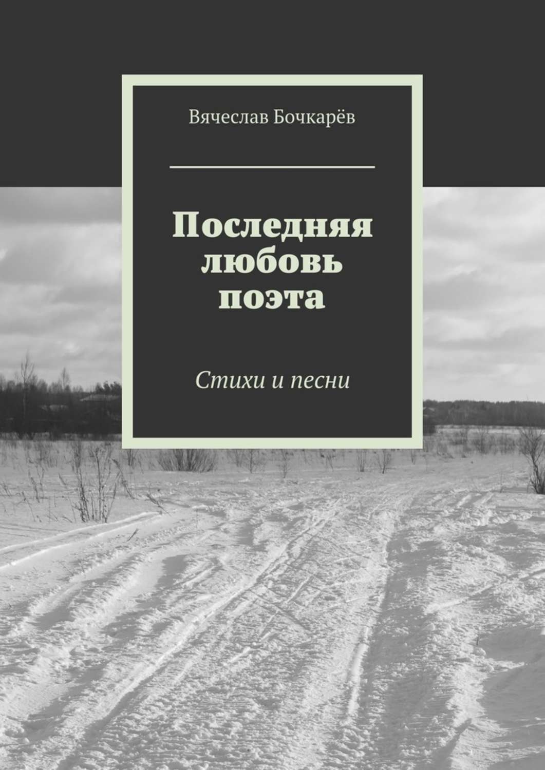 Обложка книги «Последняя любовь поэта. Стихи и песни»