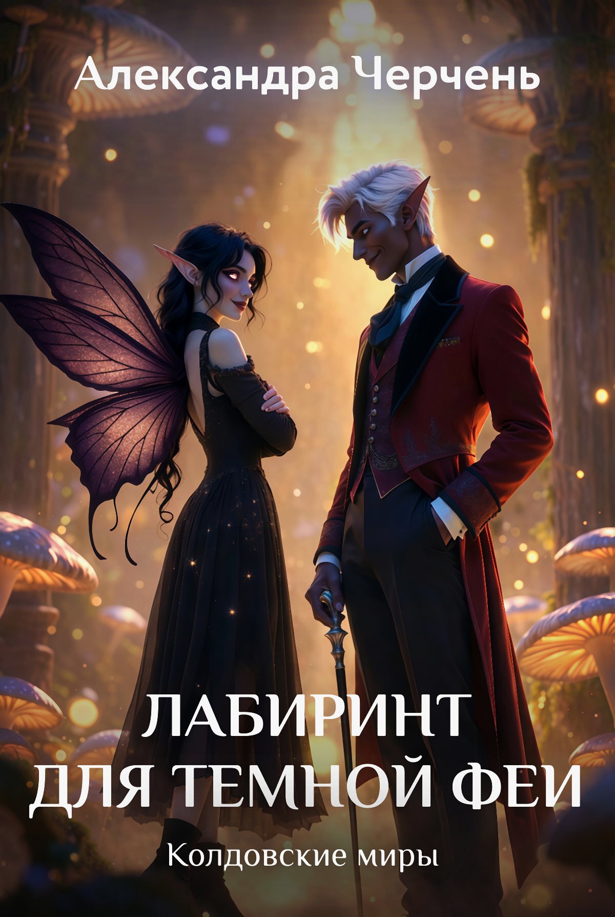 Обложка книги «Лабиринт для темной феи»