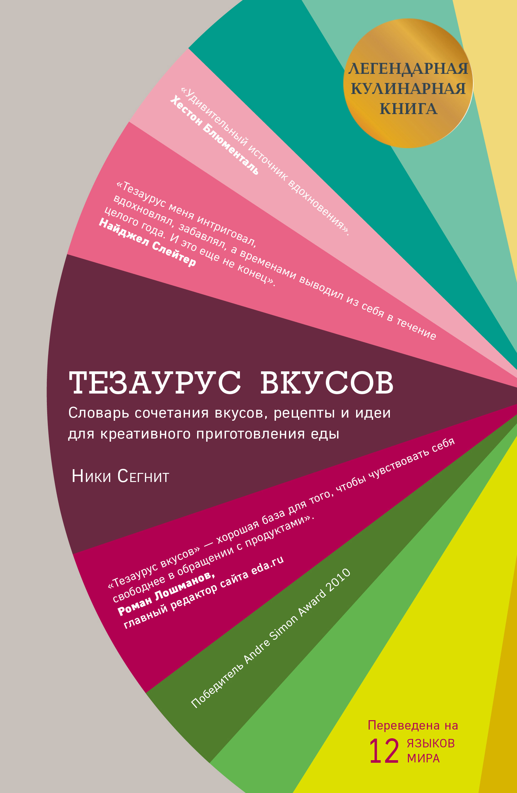 Обложка книги «Тезаурус вкусов»