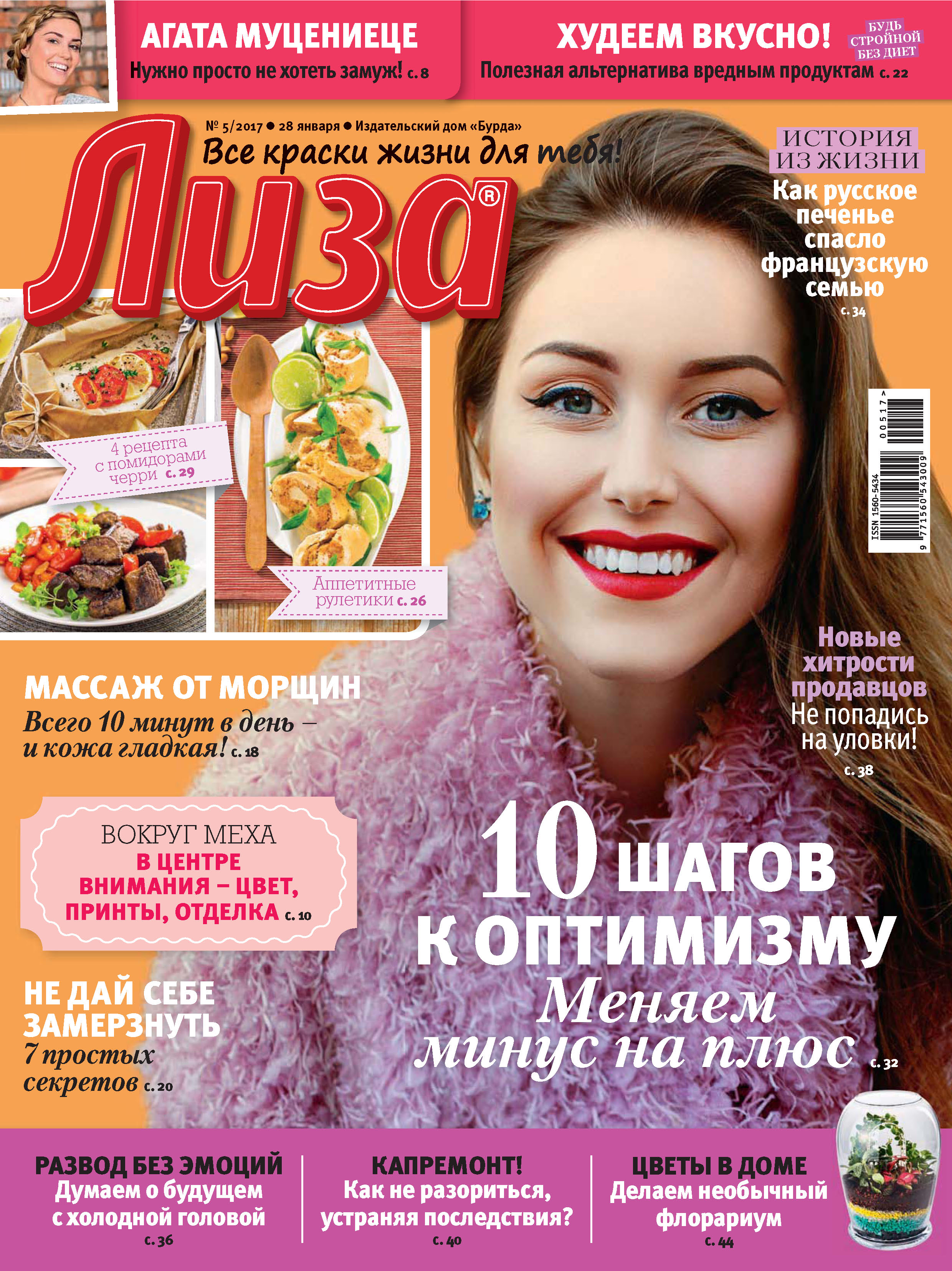 Обложка книги «Журнал «Лиза» №05/2017»