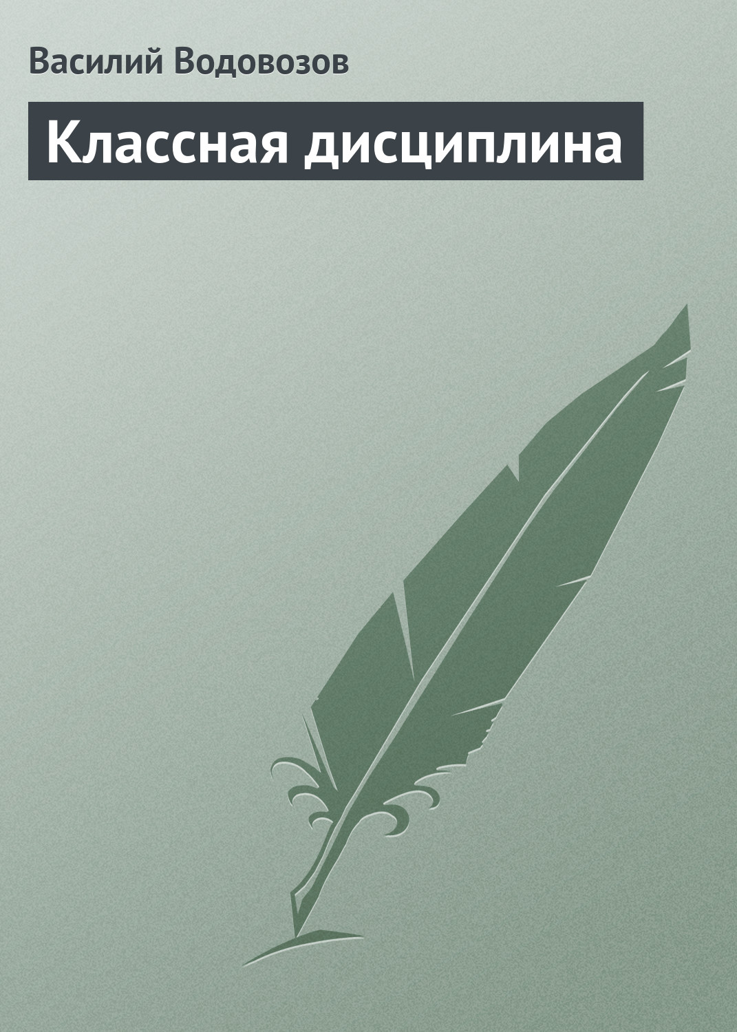 Обложка книги «Классная дисциплина»