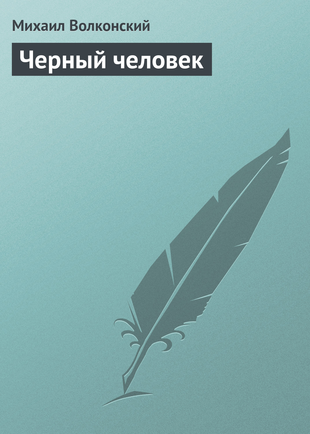 Обложка книги «Черный человек»