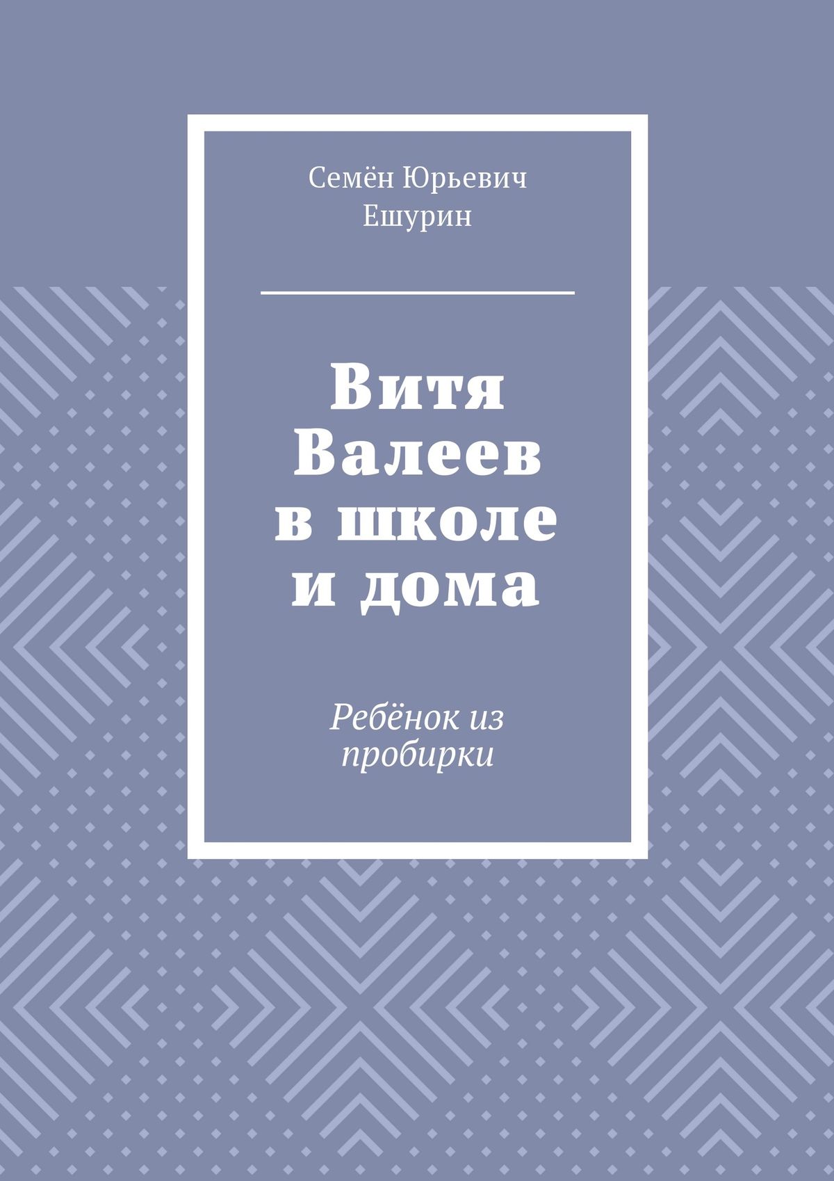 Обложка книги «Витя Валеев в школе и дома. Ребёнок из пробирки»