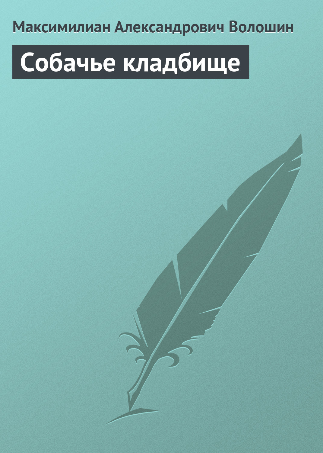 Обложка книги «Собачье кладбище»