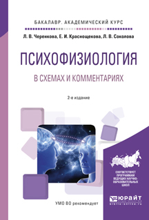 Обложка книги «Психофизиология в схемах и комментариях 2-е изд., испр. и доп. Учебное пособие для академического бакалавриата»