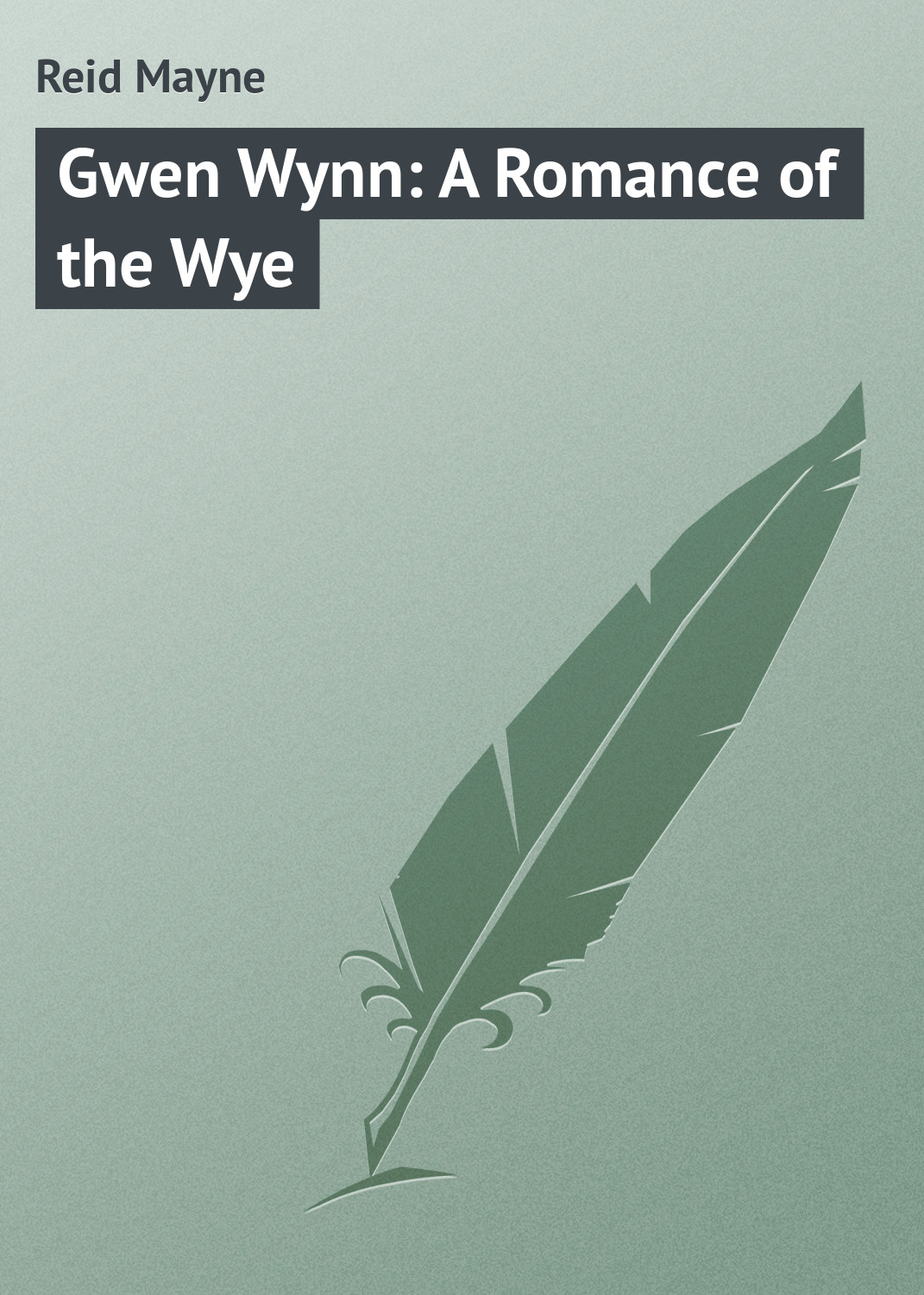 Обложка книги «Gwen Wynn: A Romance of the Wye»