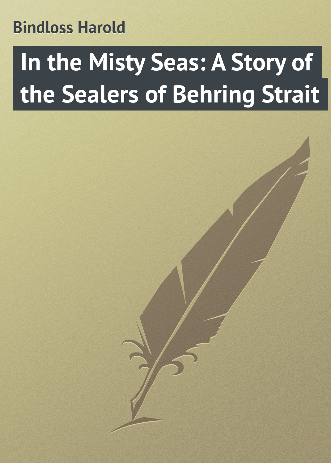 Обложка книги «In the Misty Seas: A Story of the Sealers of Behring Strait»