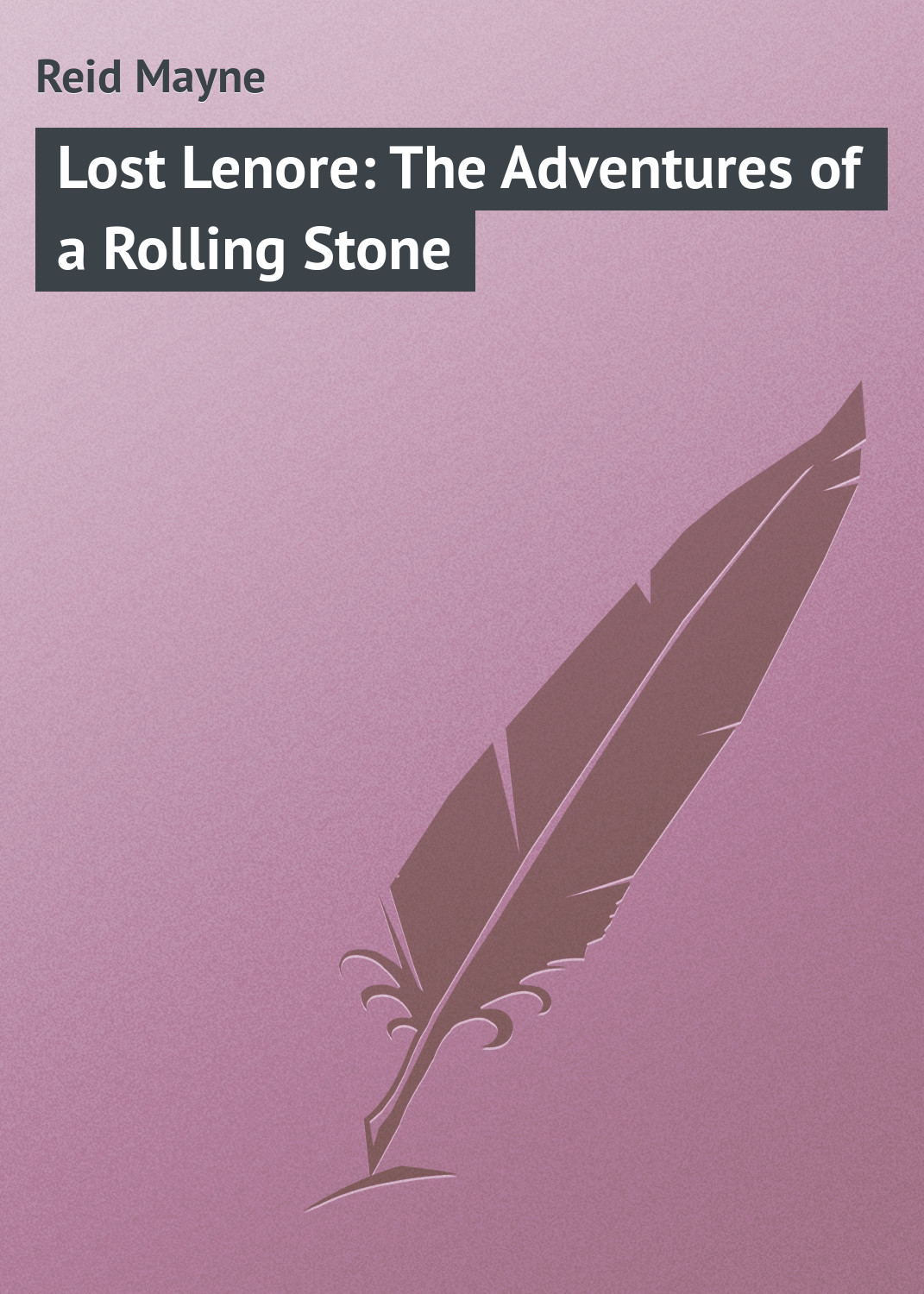 Обложка книги «Lost Lenore: The Adventures of a Rolling Stone»
