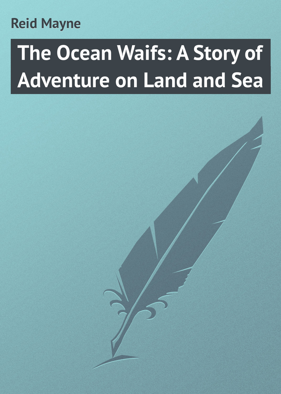 Обложка книги «The Ocean Waifs: A Story of Adventure on Land and Sea»