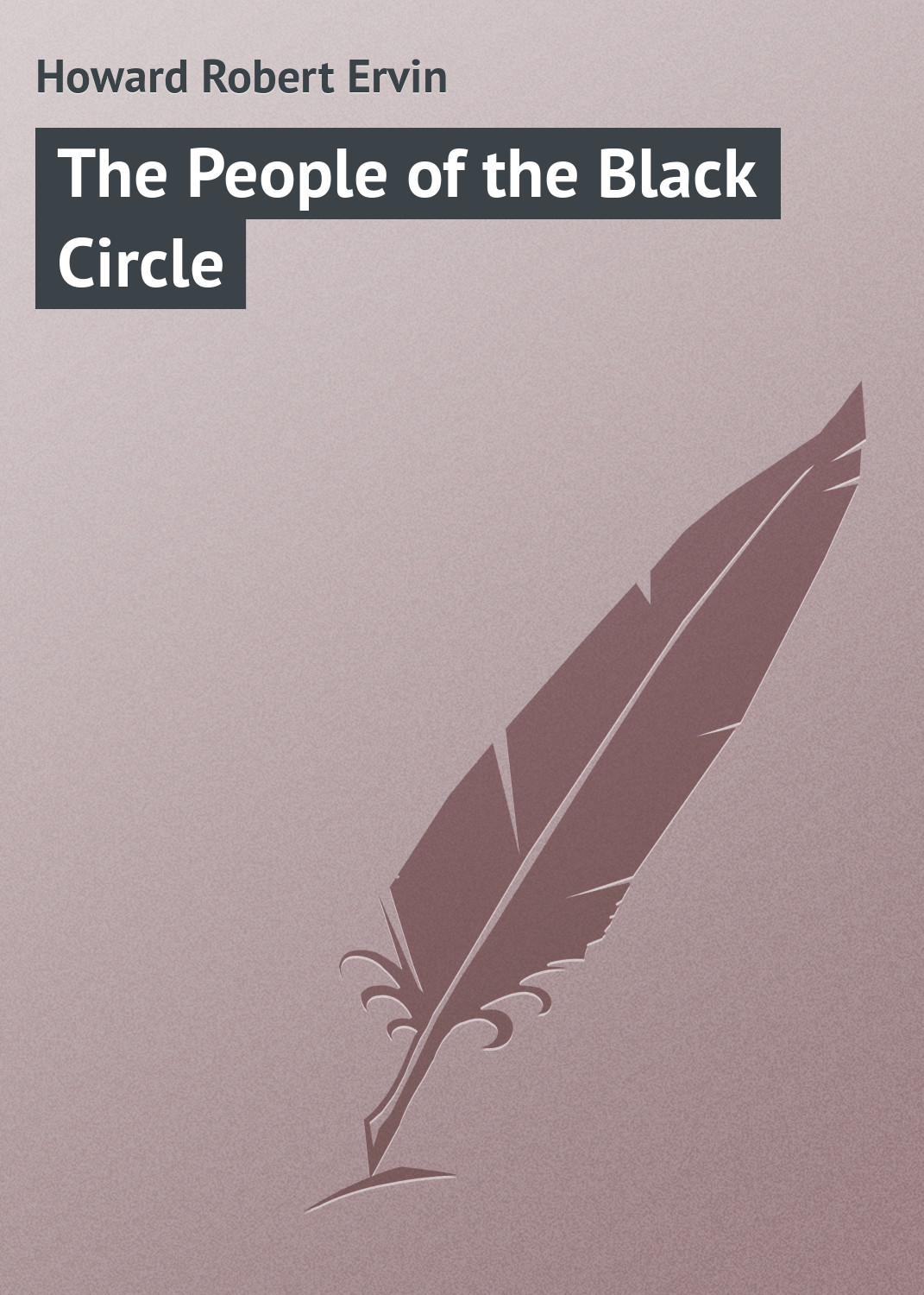 Обложка книги «The People of the Black Circle»