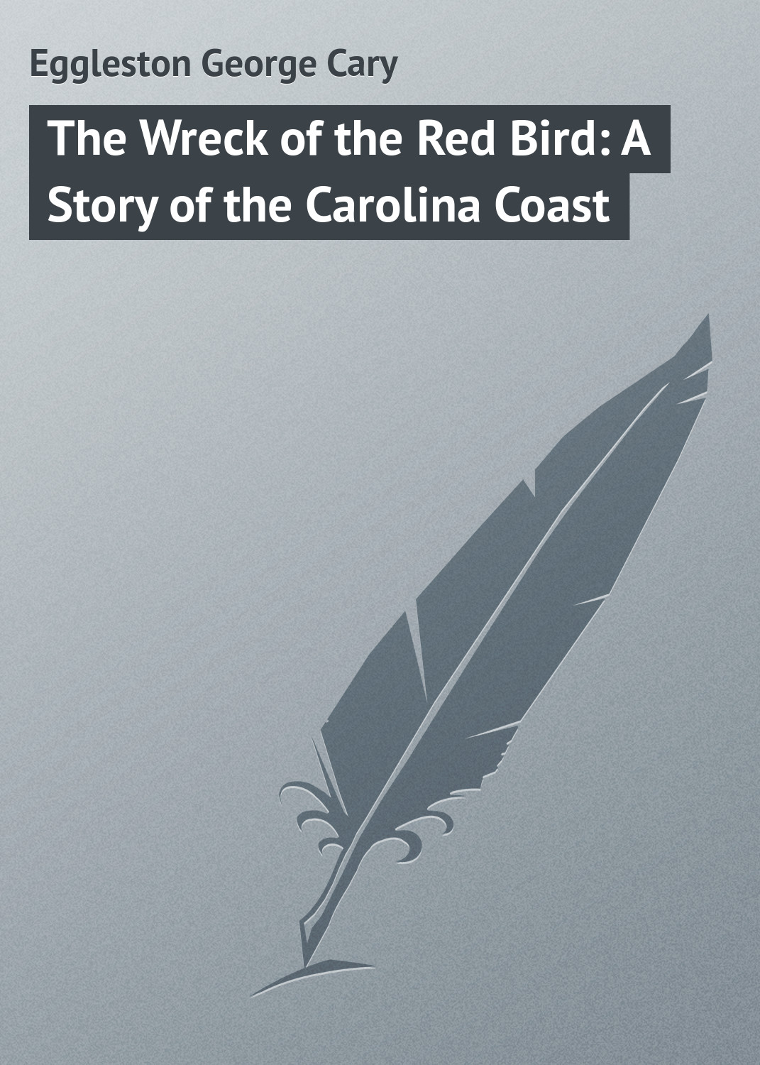 Обложка книги «The Wreck of the Red Bird: A Story of the Carolina Coast»