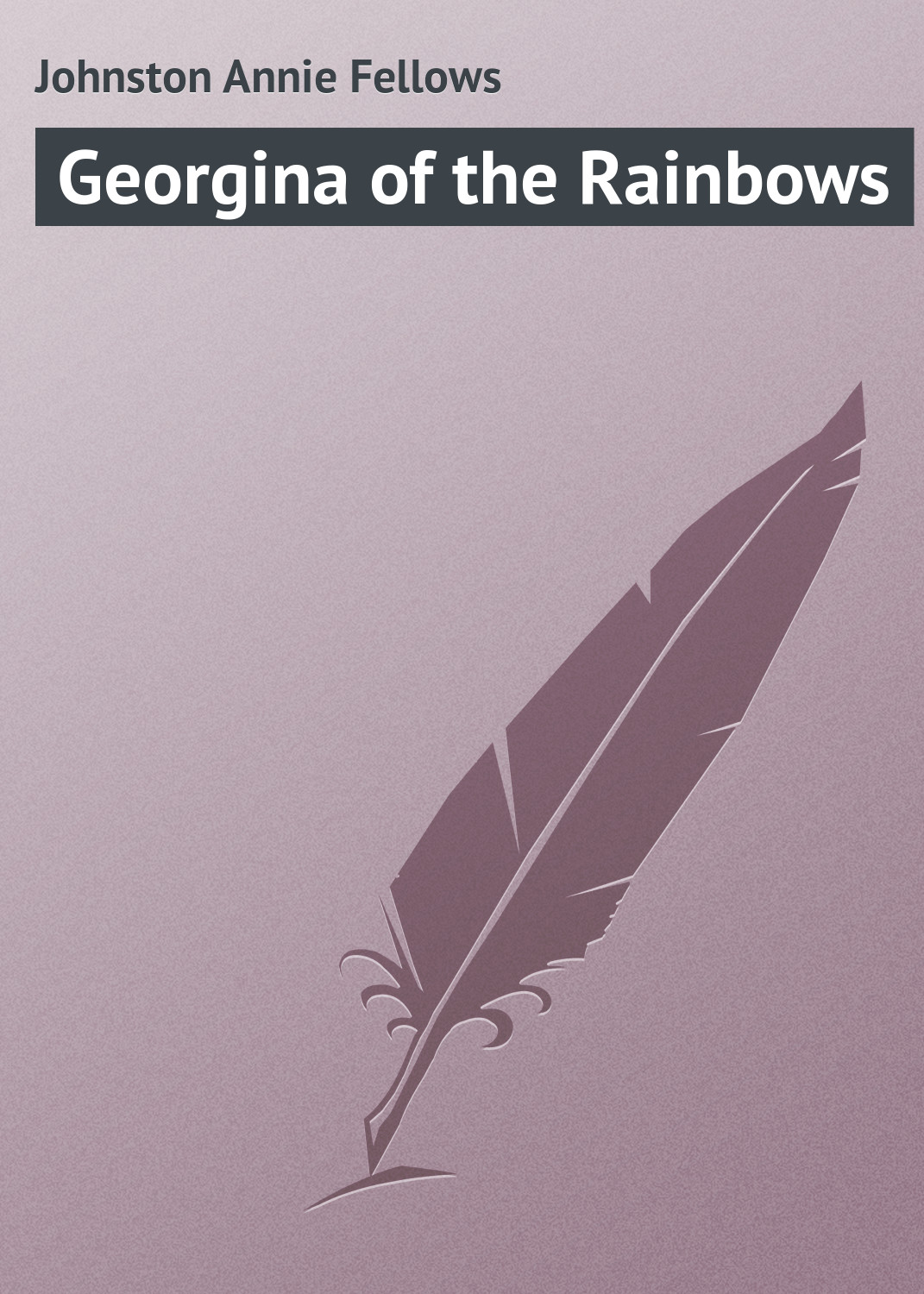 Обложка книги «Georgina of the Rainbows»