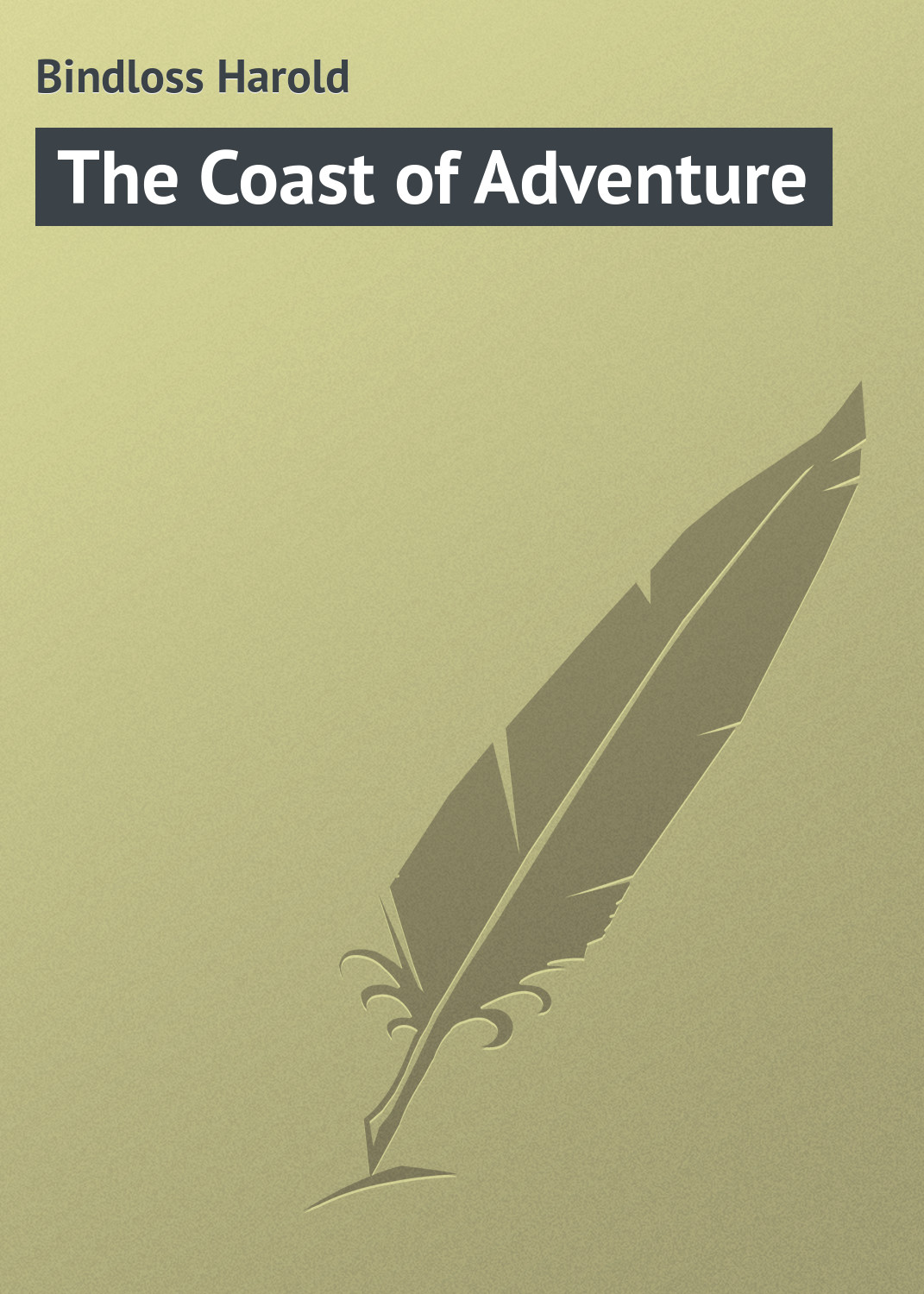 Обложка книги «The Coast of Adventure»