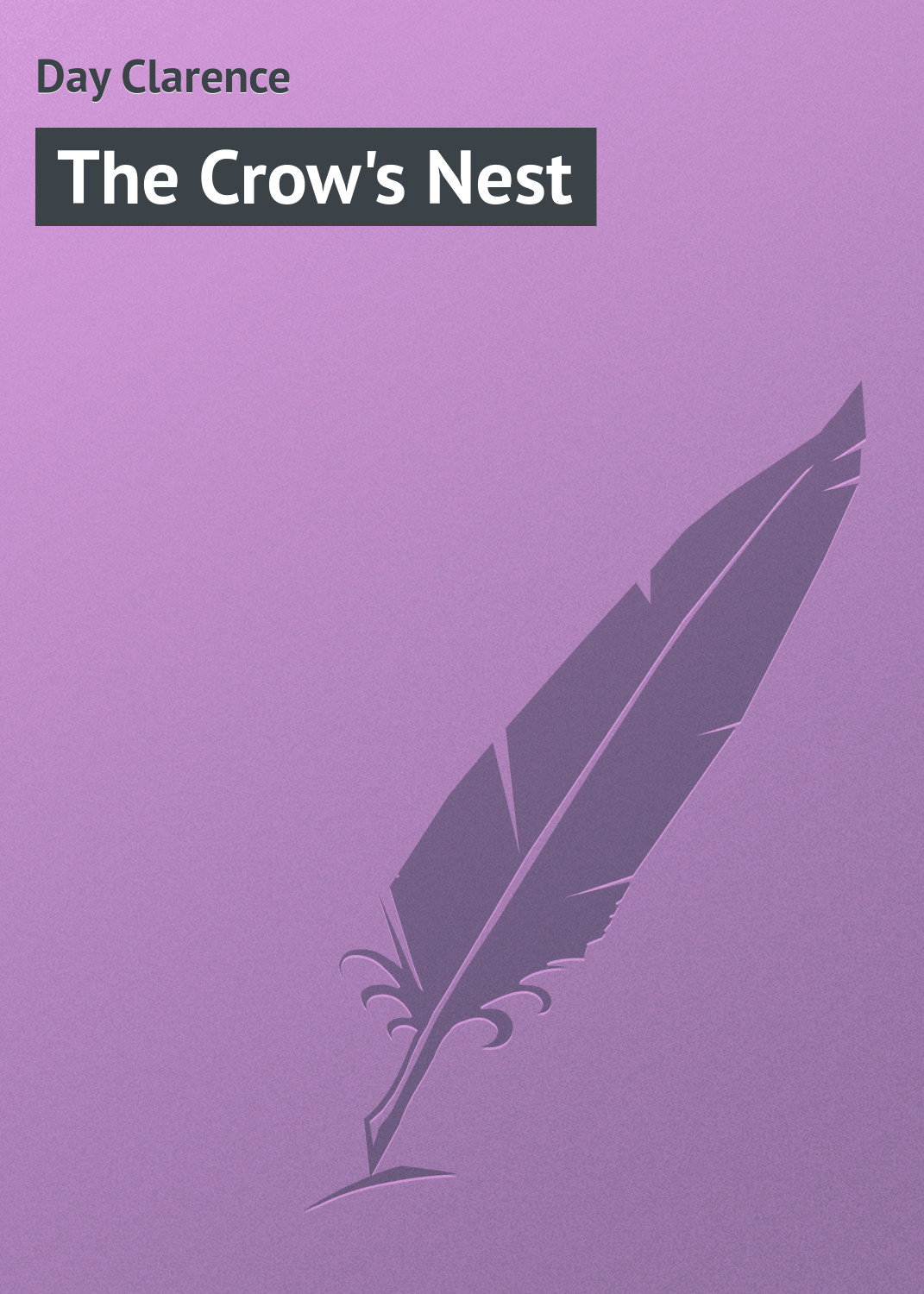 Обложка книги «The Crow's Nest»