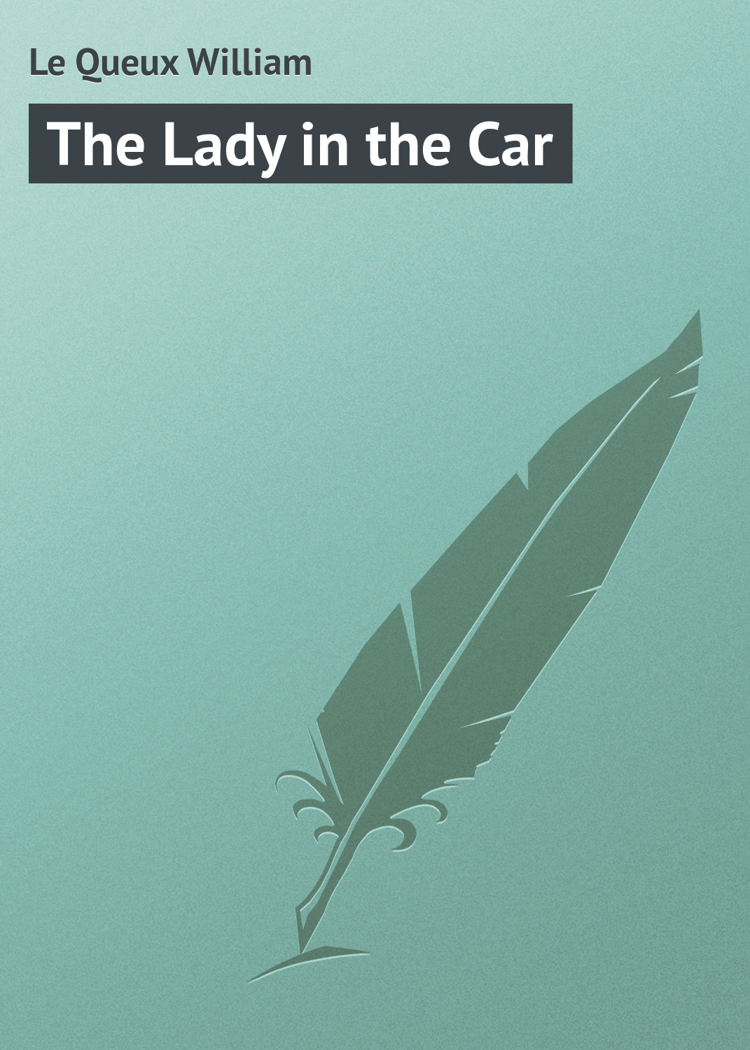 Обложка книги «The Lady in the Car»