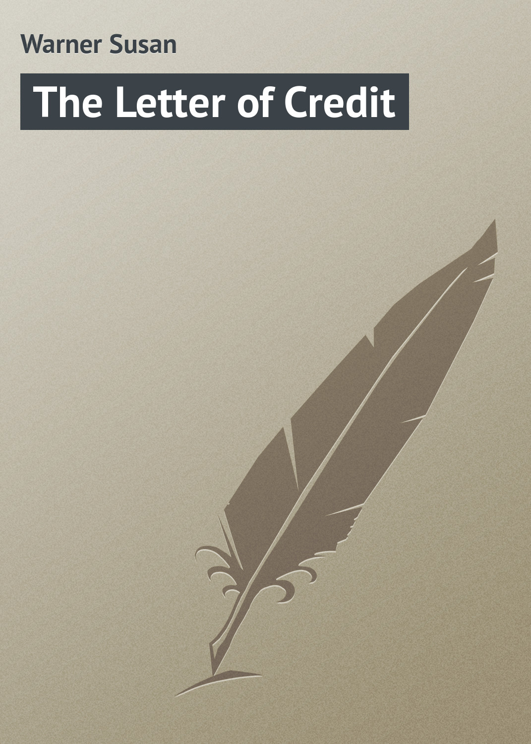 Обложка книги «The Letter of Credit»