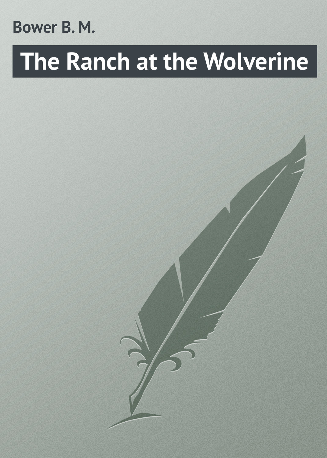 Обложка книги «The Ranch at the Wolverine»