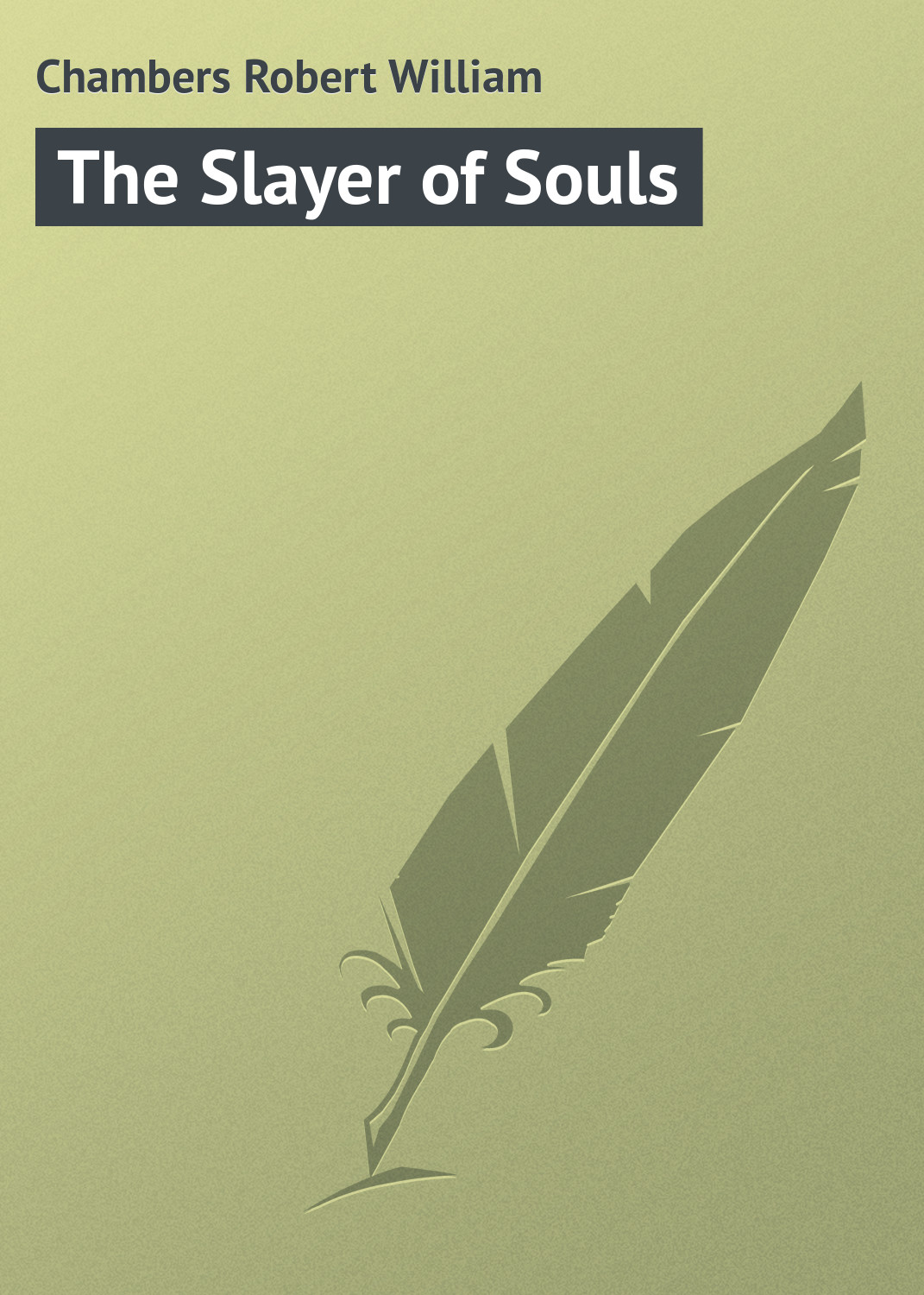 Обложка книги «The Slayer of Souls»