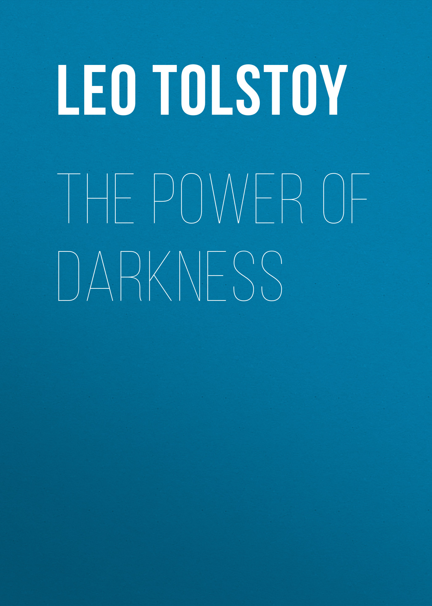 Обложка книги «The Power of Darkness»