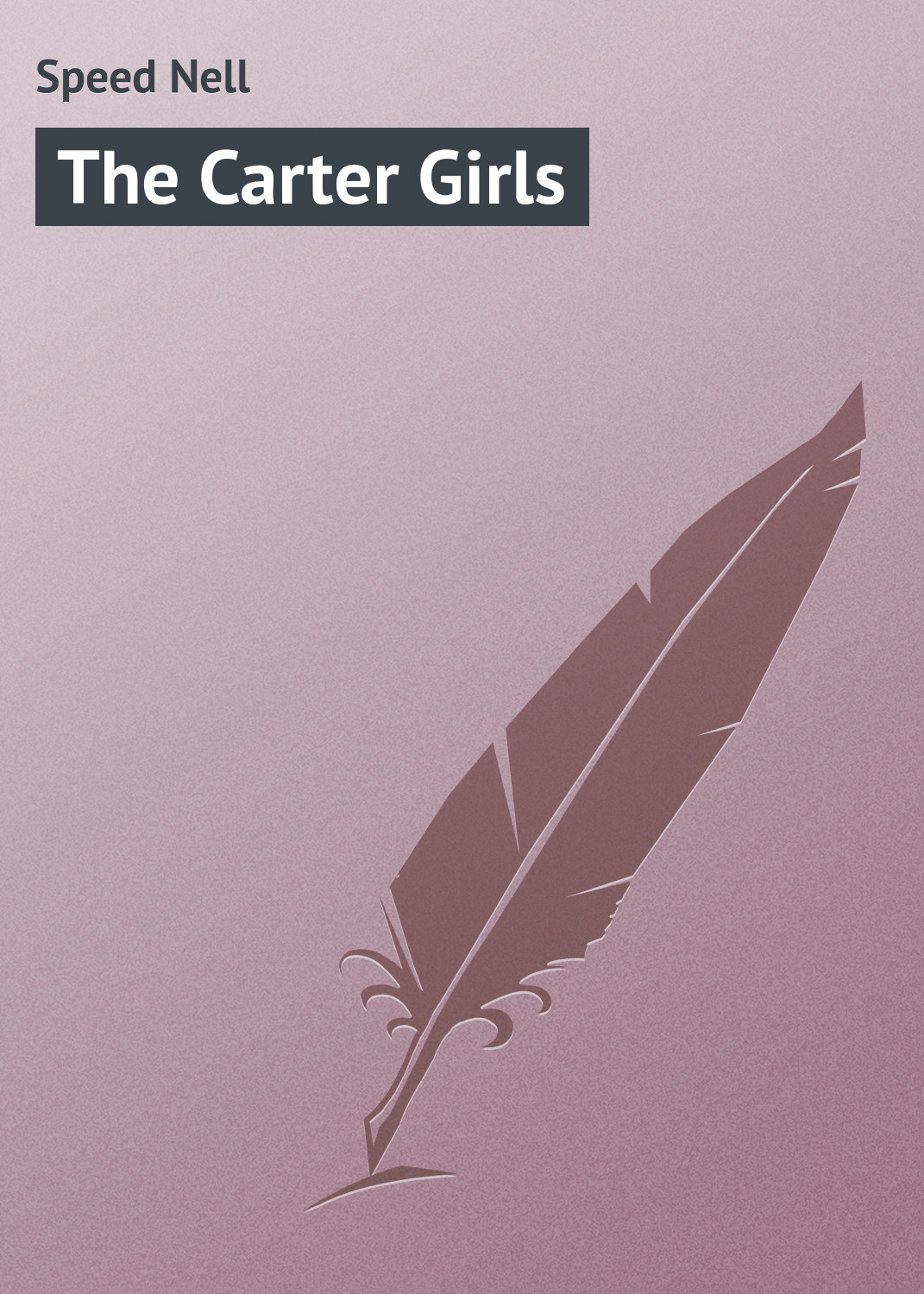 Обложка книги «The Carter Girls»