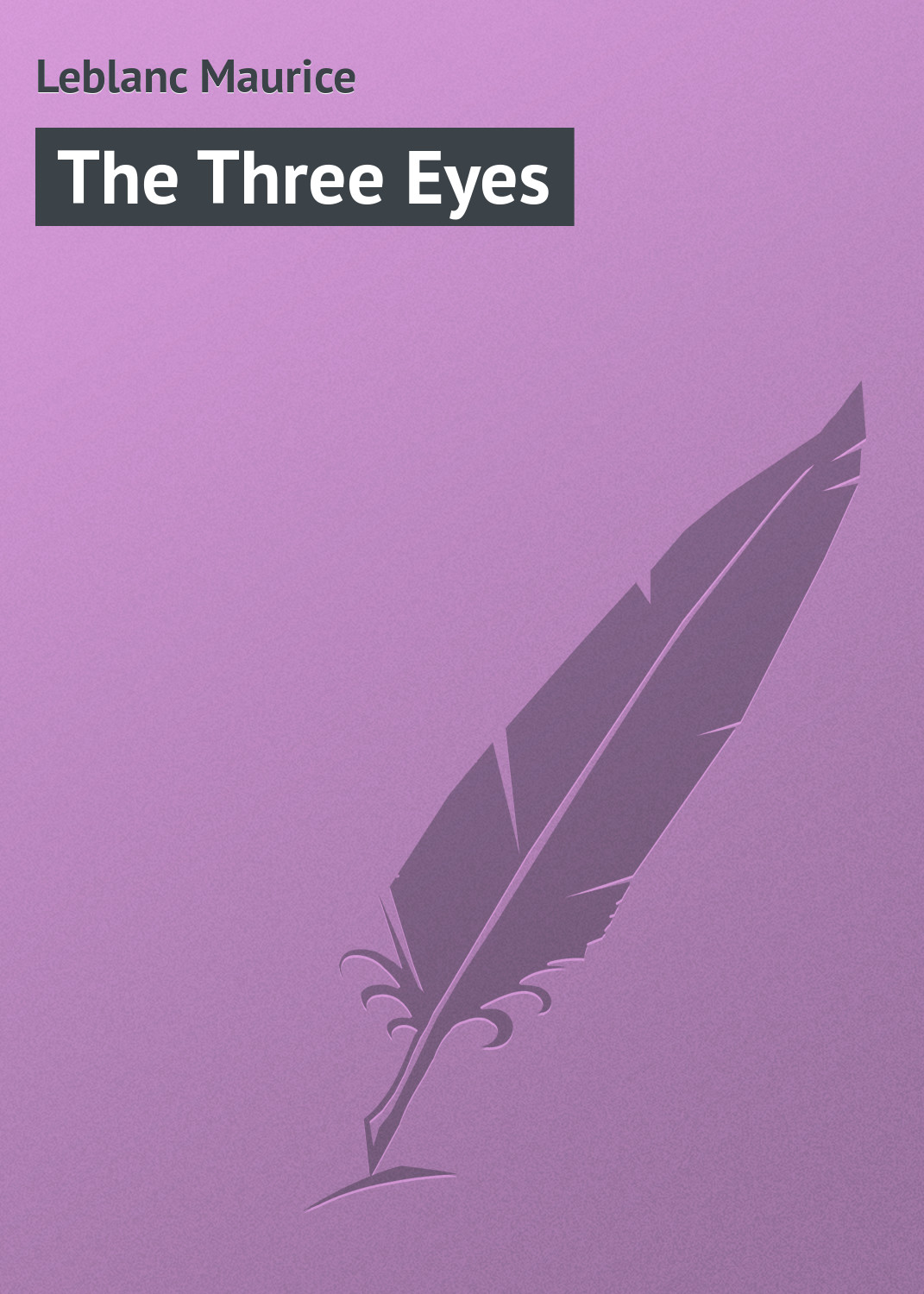 Обложка книги «The Three Eyes»