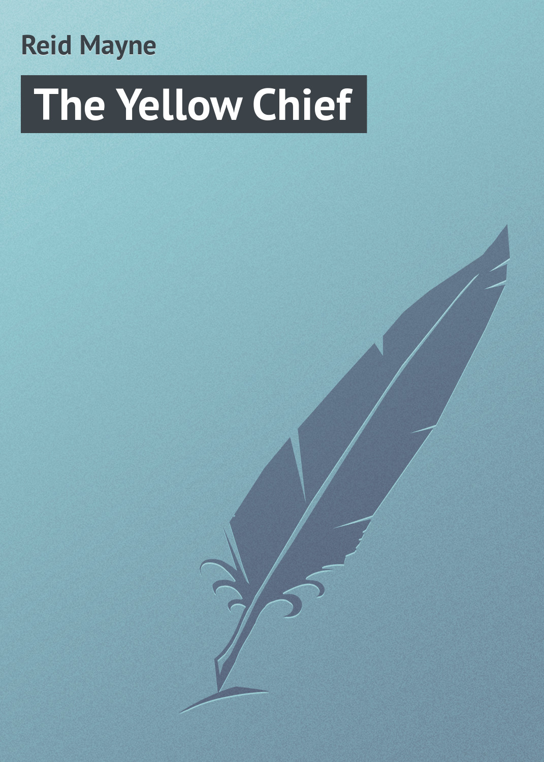 Обложка книги «The Yellow Chief»