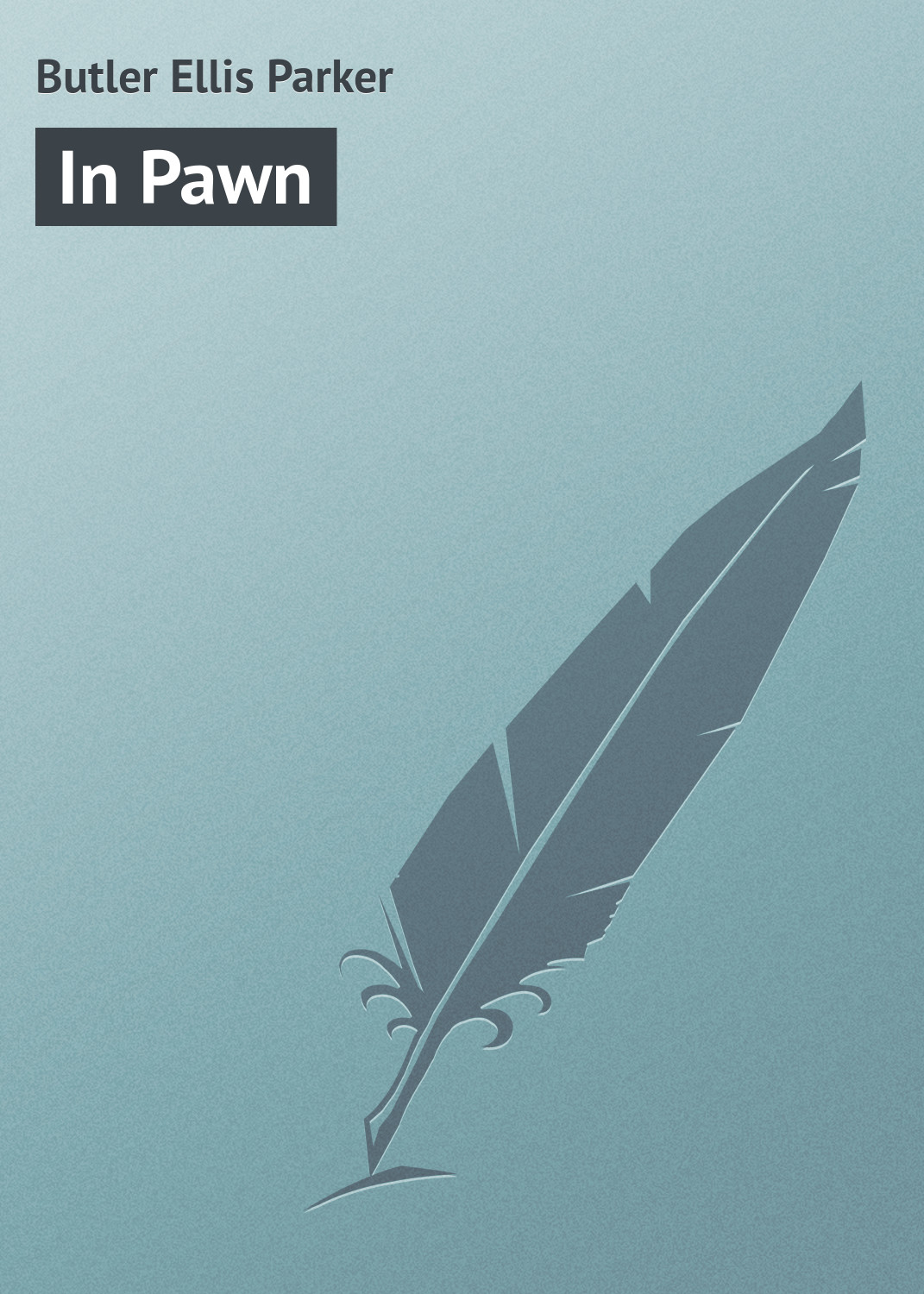 Обложка книги «In Pawn»