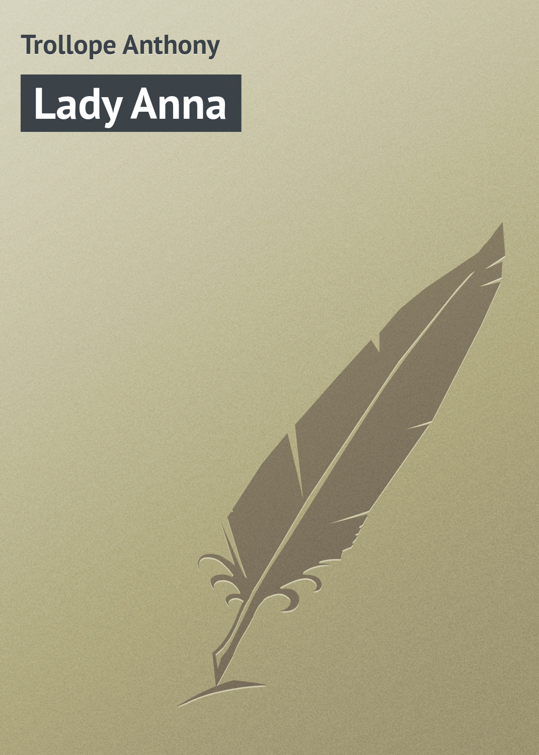Обложка книги «Lady Anna»