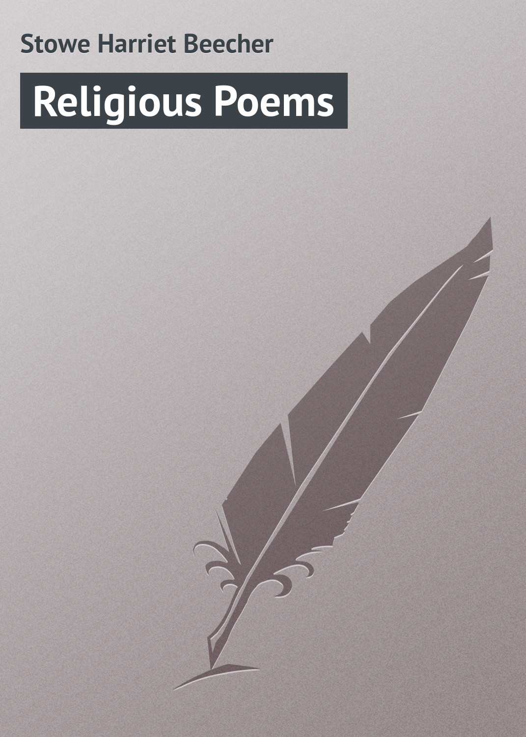 Обложка книги «Religious Poems»