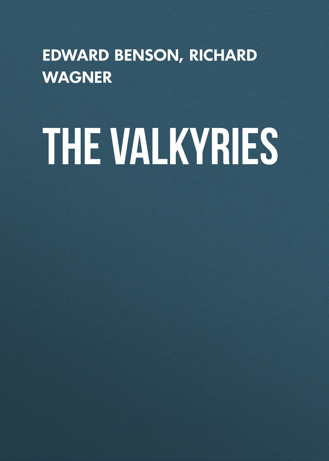 Обложка книги «The Valkyries»