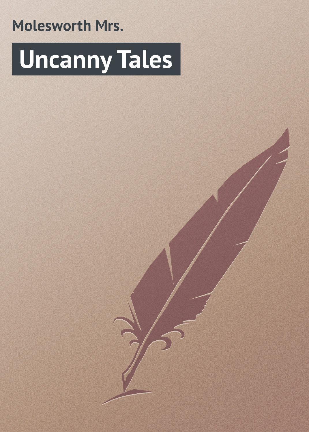 Обложка книги «Uncanny Tales»