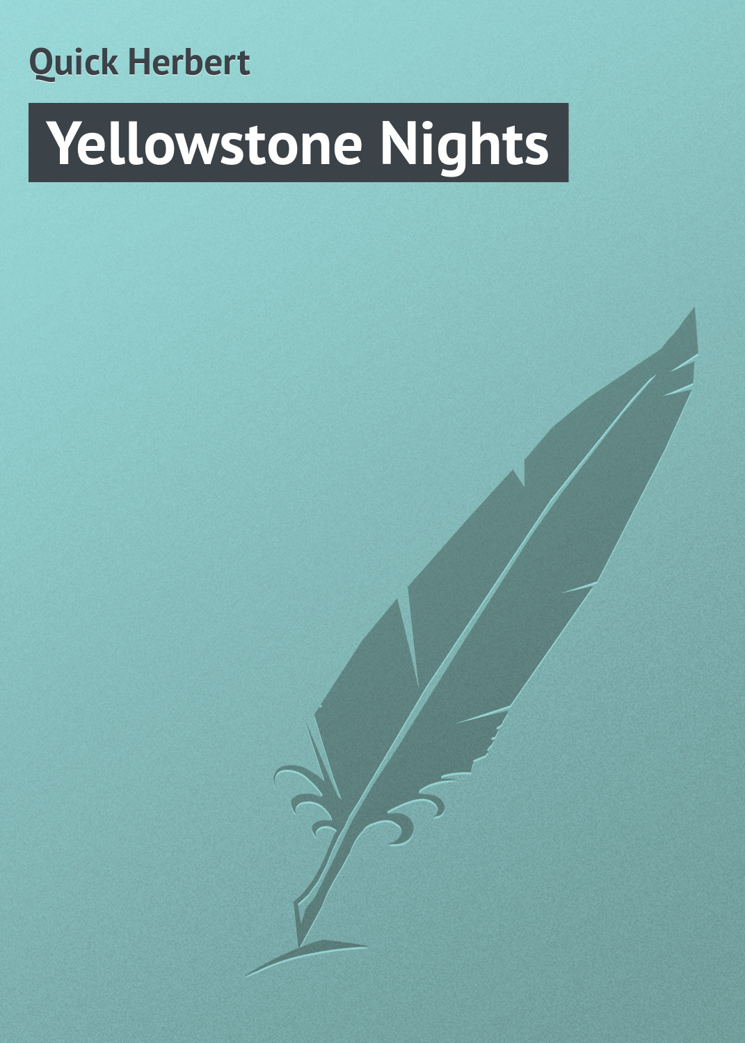 Обложка книги «Yellowstone Nights»