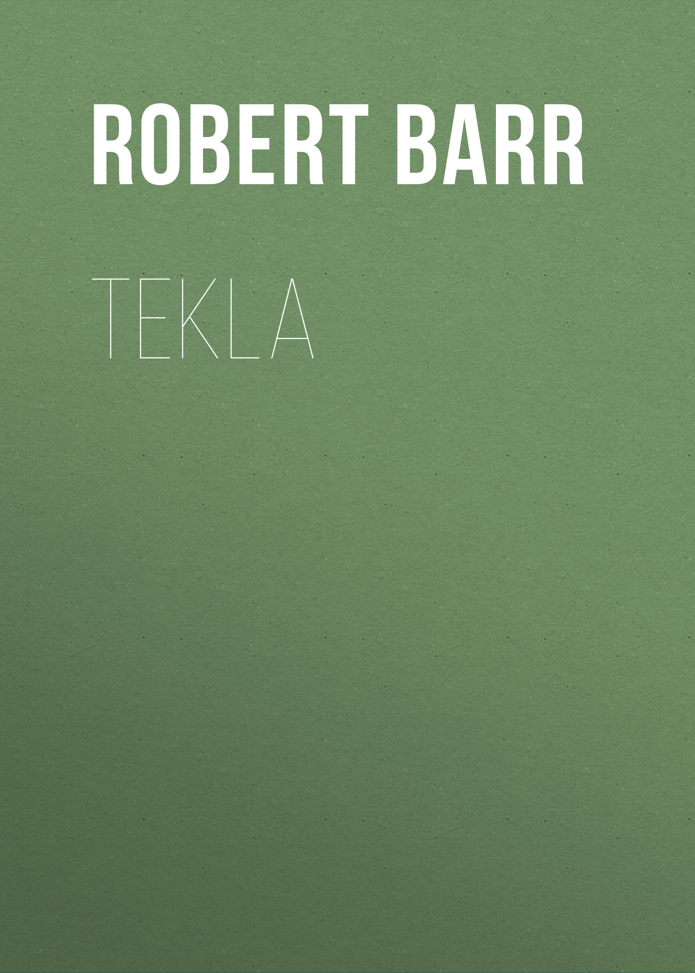 Обложка книги «Tekla»