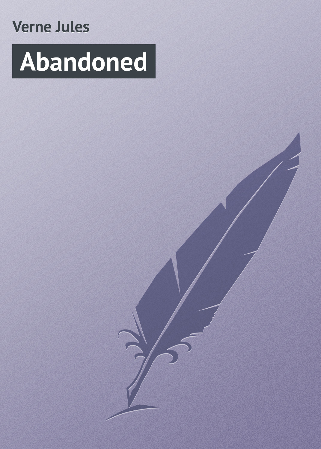 Обложка книги «Abandoned»